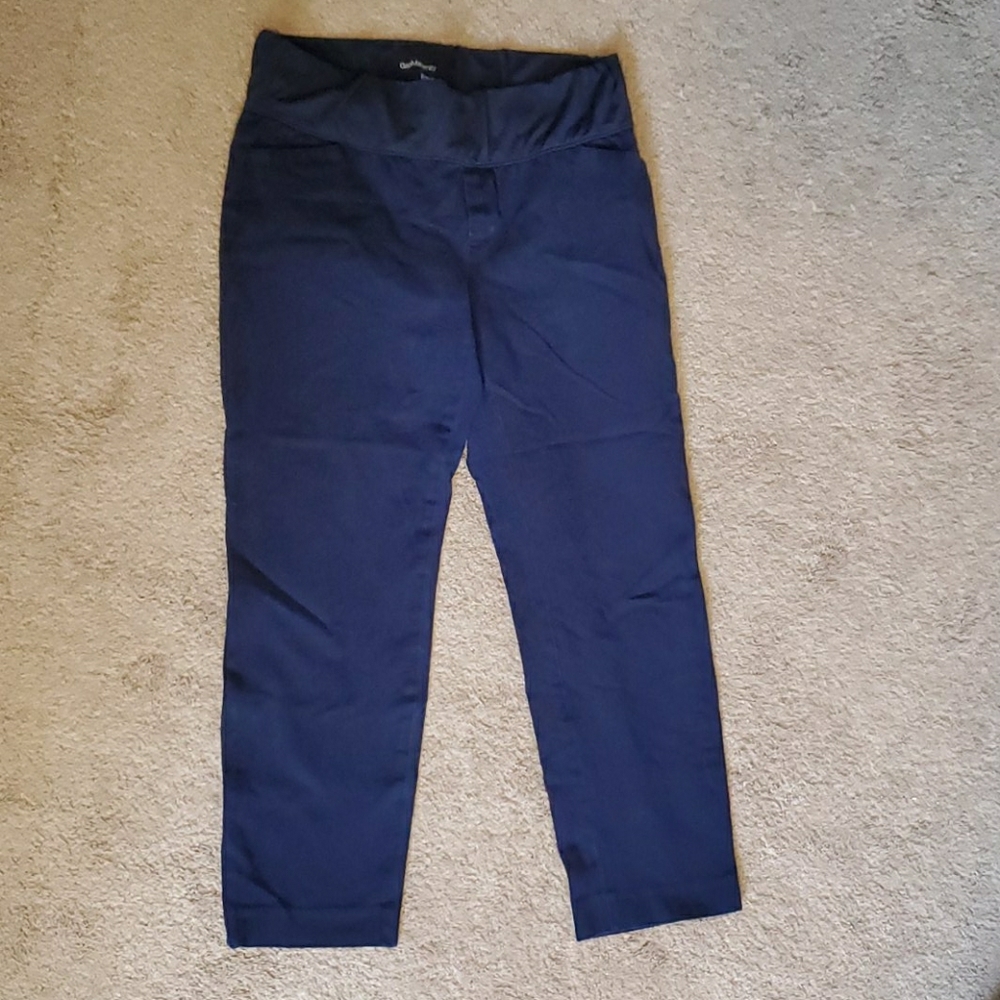 Maternity cropped jean